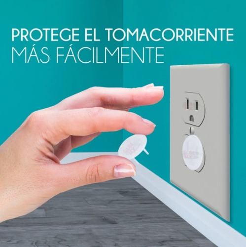 Protectores De Contactos Enchufe 12 Pzas Seguros Bebes Niños
