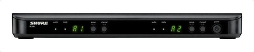 Shure Blx288/sm58 Micrófono Inalámbrico Doble Negro Negro