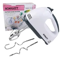 Comprar Batidora de mano Scarlett Artículos de Cocina Super batidora de mano HE-133 blanca con negra 220 V