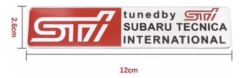Emblema Adhesivo Subaru Sti