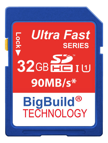 Tarjeta Memoria Sdhc 32 Gb Ultra Rapida 90 Mb S Clase 10 Sd