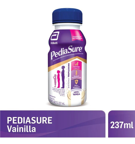 Pediasure Plus Liquido Suplemento Nutricional Por 237 Ml