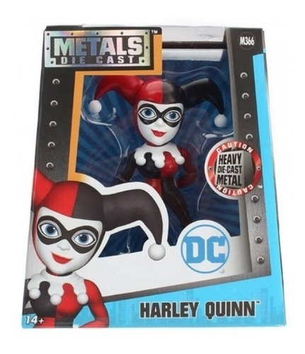 Muñeco Harley Quinn Figura Metal Jada Orig Dc  Armonyshop