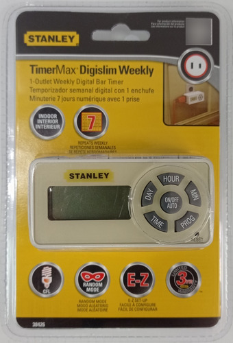 Temporizador Digital Stanley