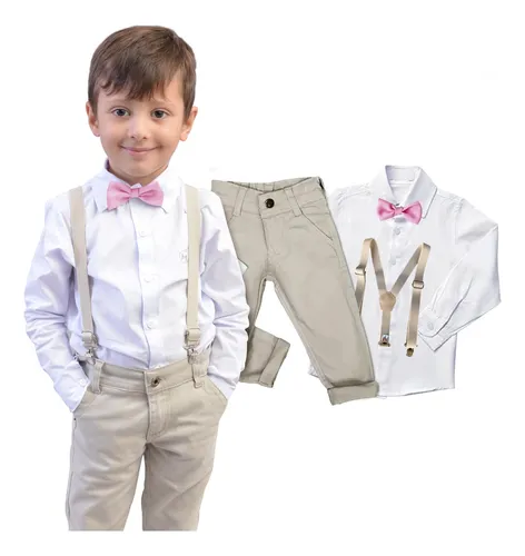 Conjunto Roupa Social Menino Ano Novo - Festa - Casamento