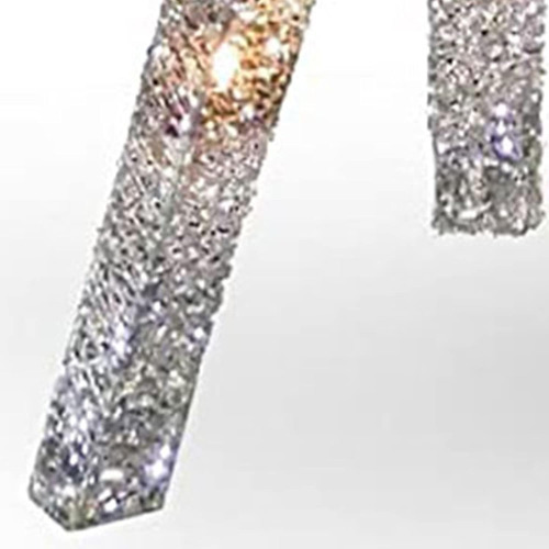 Ciervo De Pie De Cristal 150 Cm Con 100 Luces Transparentes