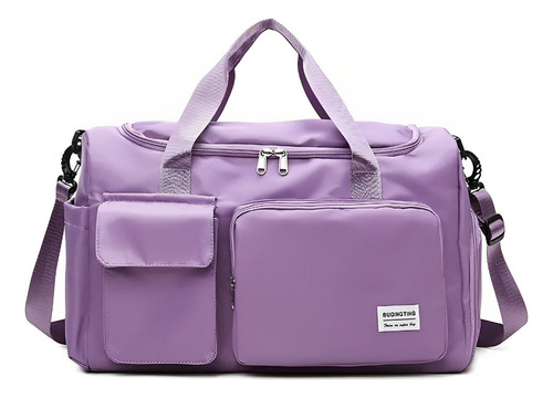 Bolsa Mala De Mão 10kg De Bordo Viagem Grande Cor Roxo