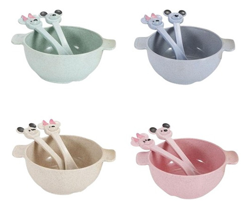 Bowl Ecologico Minnie Mouse Con Servicios