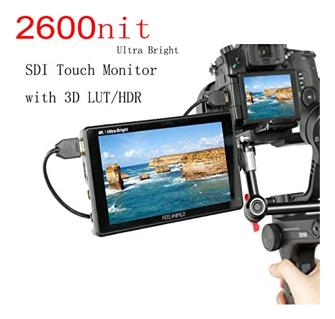 Lut 3d Feelworld Lut6s De 6 Pulgadas, Ultrabrillante, 2600 N