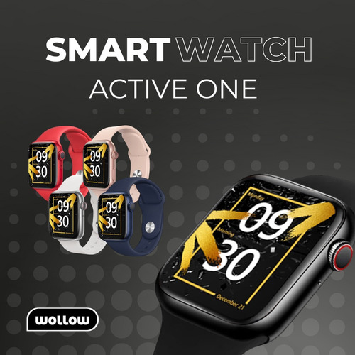 Reloj Smartwatch Wollow Active One Bluetooh Ios Android