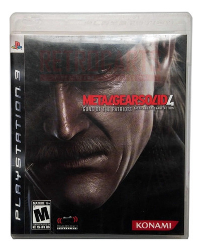 Metal Gear Solid 4 Ps3 Usado