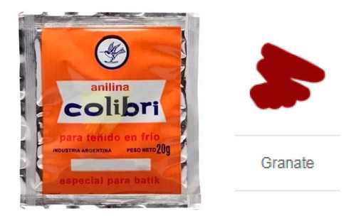 Anilina Rojo Granate           