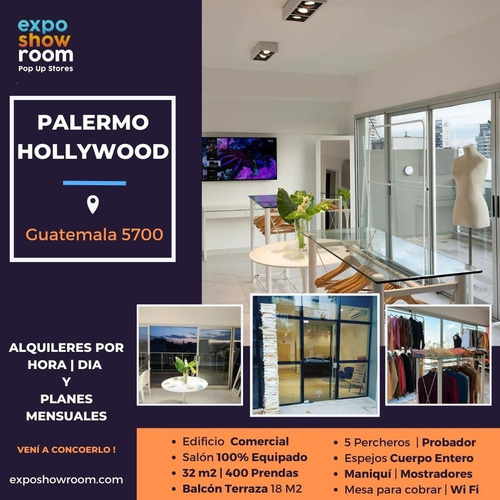 Imagen 2 de 8 de Alquiler De Showrooms Y Locales Equipados Por Hora | Día | Planes Mensuales