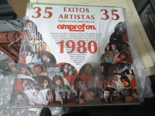 35 Exitos Artistas Amprofon Album De 3 Discos Lp