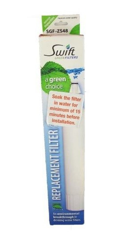 Refrigerador Filtro De Ag Swift Verde Filtros Sgf-zs48 De Ag