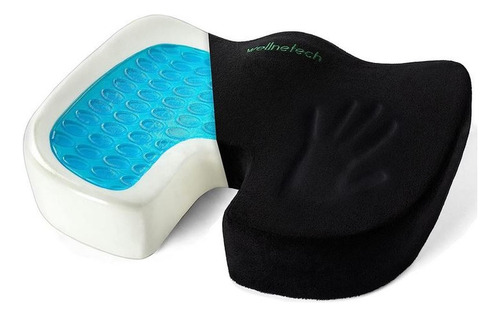 Cojin Almohada Asiento Memory Foam Y Gel Tela Transpirable