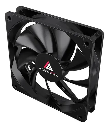 Ventoinha Acegeek Nocturn, 120mm, Preto, Ag-nocturn-bk | MercadoLivre