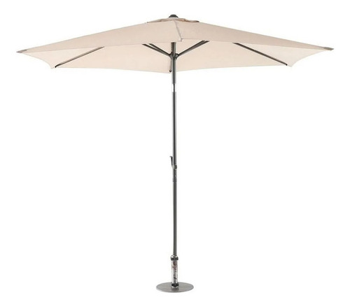 Sombrilla Central Garden Umbrella 270cm Beige Manivela