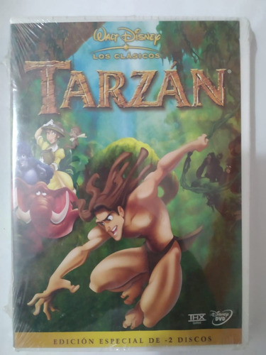 Imagen 1 de 2 de Tarzan Disney  Dvd Edicion De 2 Discos
