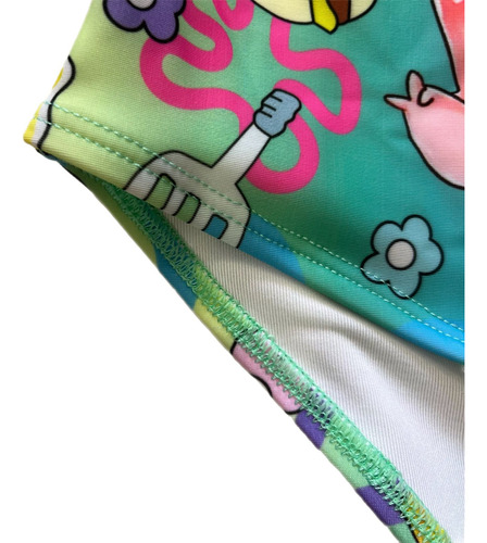 Kg Traje De Baño Completo Niña Licra Bob Esponja