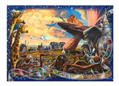 Rompecabezas El Rey Leon Simba Disney 1000 Pz Ravensburger