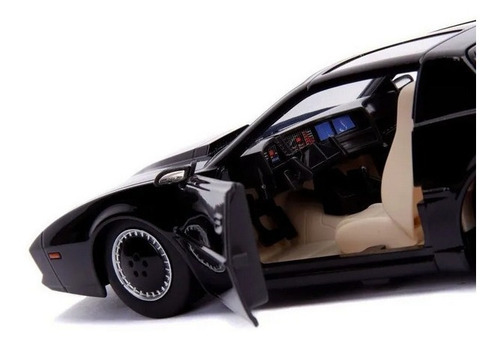 Kitt Knight Rider El Auto Increíble Jada Escala 1:24 Con Luz Negro
