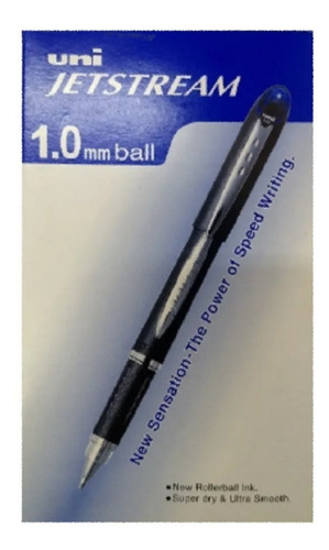 Roller Ball Uniball Jetstream Sx-210 Trazo 1.0 Mm Az/ne