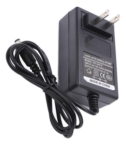 B Cargador De Batería De Litio 29.4v 1a Adaptadores De