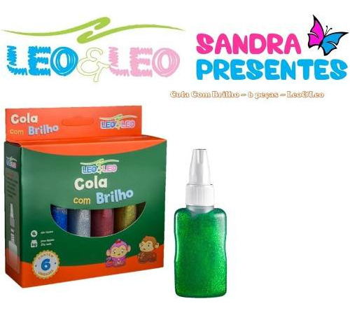 Cola Leo & Leo 48 Colas Brilho Gliter