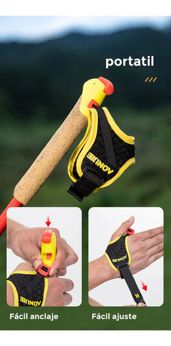 Bastones Fibra De Carbono Trekking Trail Running Plegables 2pcs 110cm
