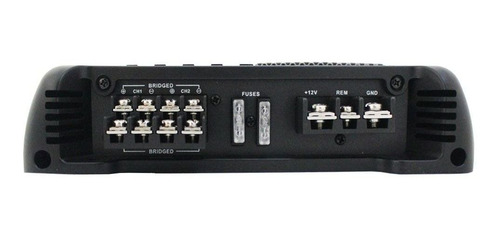 Imagem 3 de 4 de Modulo Potência Hurricane 4 Canais 1000 Rms Ha-250.4s Mosfet