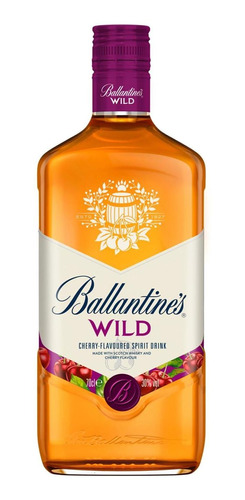 Pack De 4 Whisky Ballantines Wild Cherry 700 Ml