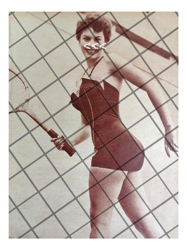 Afiche Retro De Ana Bertha Lepe 1956