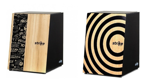 Cajon Peruano Fsa Strike Acustico Y Electrico