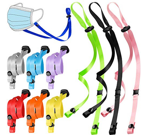 10 Pack Face Mask Lanyards For Kids Adults, Adjustable ...