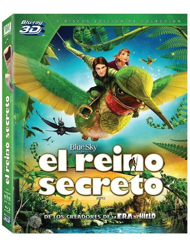 El Reino Secreto | Blu Ray 3d Película Nuevo