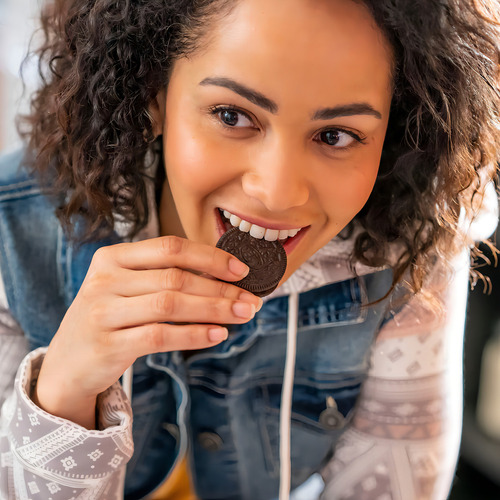 Rellenas Oreo Milk's Favorite Cookie de chocolate sin sal 1.36 kg pack x 2