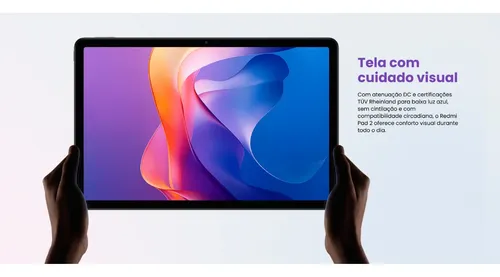 Tablet Redmi Pad 2 Xiaomi 11 4gb 128gb 8mp+8mp Preto