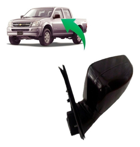 Espejo Izquierdo Para Chevrolet Dmax 3.5  2005 2014 Manual 