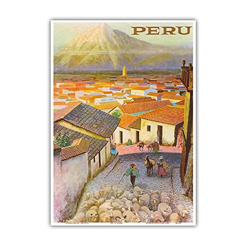 Arequipa Village, América Del Sur, Volcán Misti (puti...