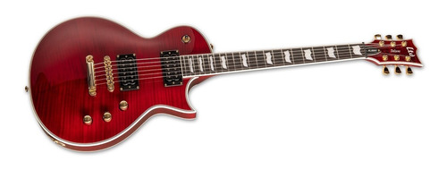 Esp Ltd Ec-1000t Ctm Guitarra See Thru Black Cherry