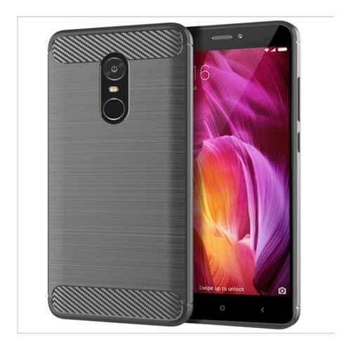 Funda Fibra Carbono Compatible Con Xiaomi Redmi Note 4x