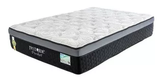 Juego De Box Y Colchón Black Pocket Restonic - King Size