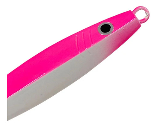 Isca Artificial Pesca Ns Jig Gumi Fishing 75g 8,0cm Cor Rosa