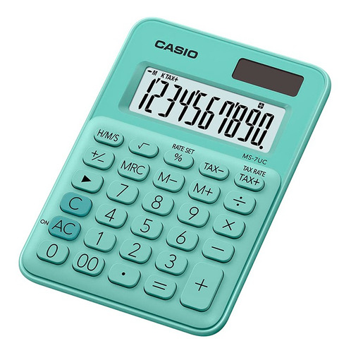 Calculadora Casio Mi Estilo  Ms-7uc-gn 100% Original