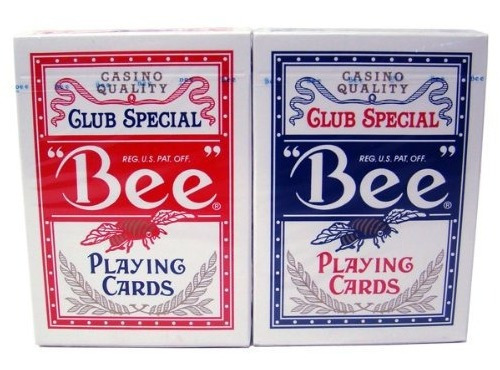 Bee No 92 Diamond Back Club Special Redblue 12 Cubiertas