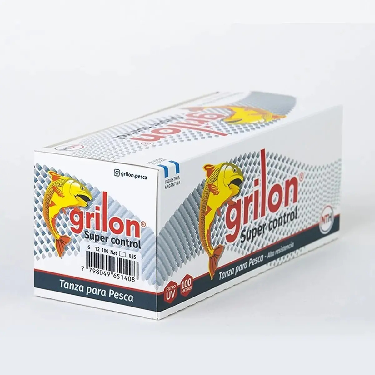 Tanza Nylon Grilon Pesca 0.80mm Resistencia 32kg 600m Naranja