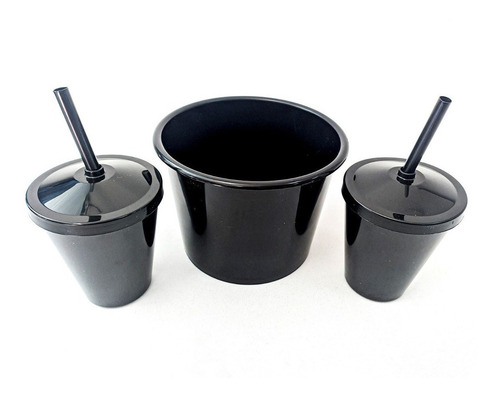 Imagem 4 de 6 de Kit Almofada Porta Pipoca Star Wars Galaxia Envio Hoje Promo