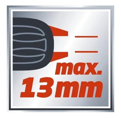 Imagen 2 de 7 de Taladro De Impacto 1/2 550 W Einhell Th-id 550/1