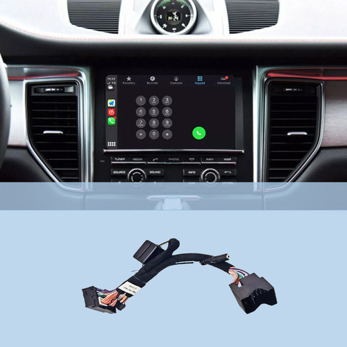 Para Decodificador Automático Porsche Pcm3.1 Android Carplay